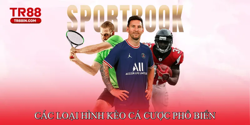 Các loại hình kèo cá cược phổ biến trong hệ thống